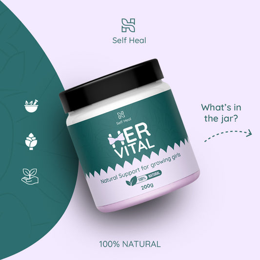 NATURAL SUPPORT FOR GROWING GIRLS