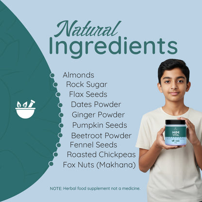 NATURAL STRENGTH FOR GROWING BOYS