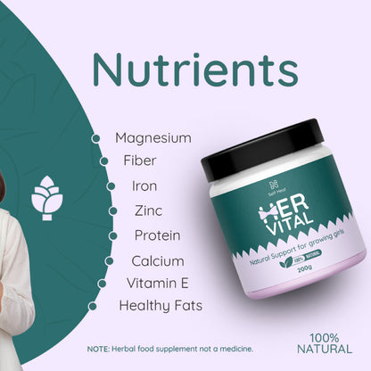 NATURAL SUPPORT FOR GROWING GIRLS